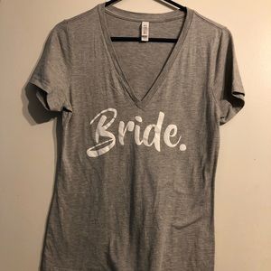 Bride and groom shirt